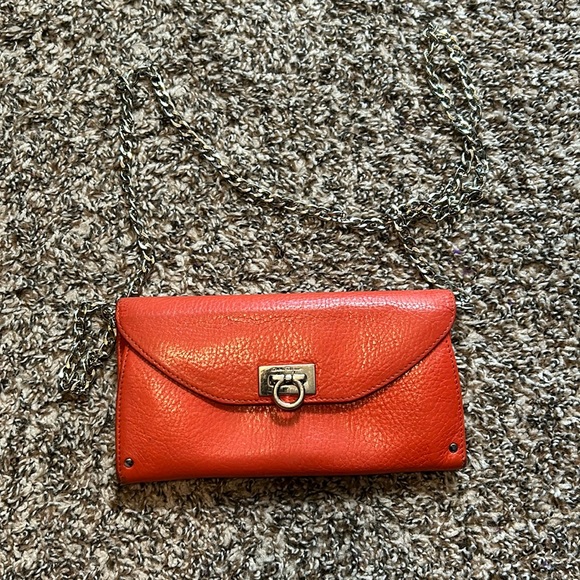 Gorgeous Red Salvatore Ferragamo Wallet - Picture 1 of 11